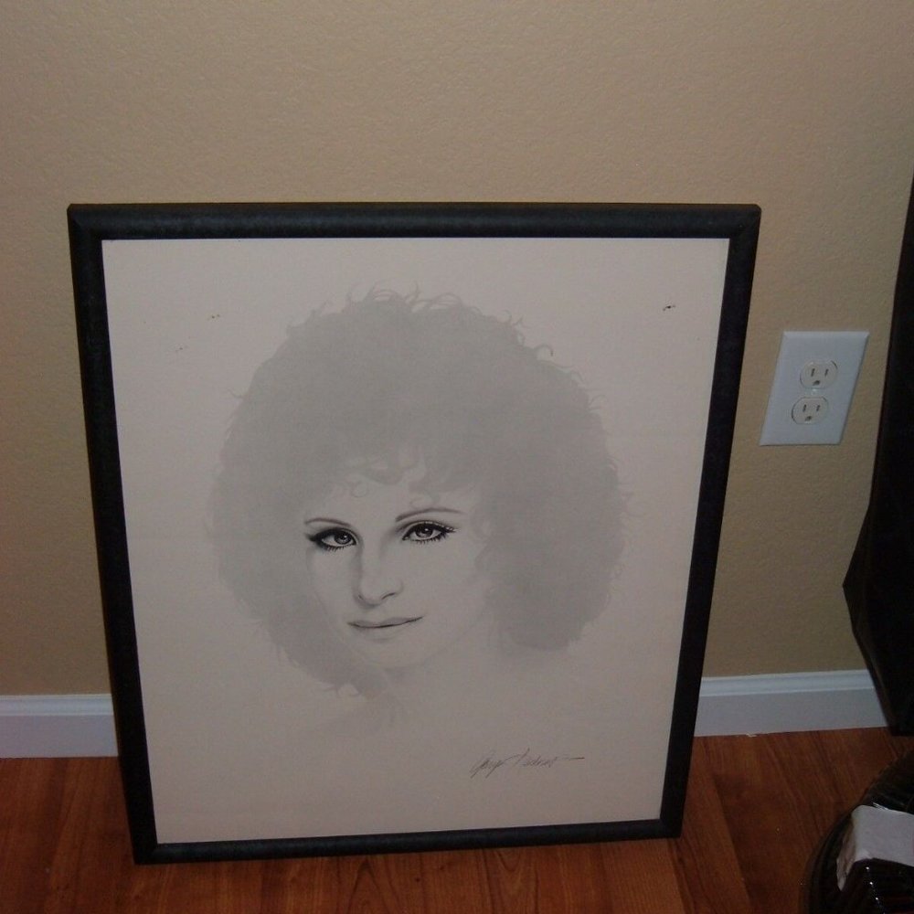 Barbra Streisand Framed picture
